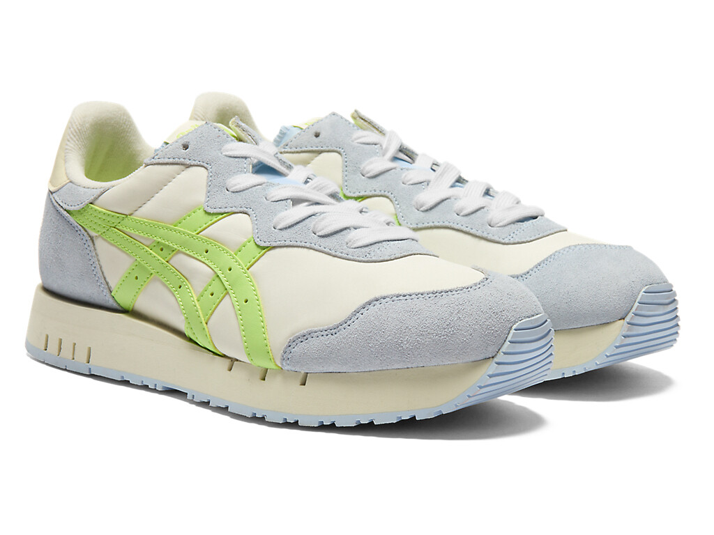 1183C044-752 Onitsuka Tiger X-Caliber Ivory Lime Green