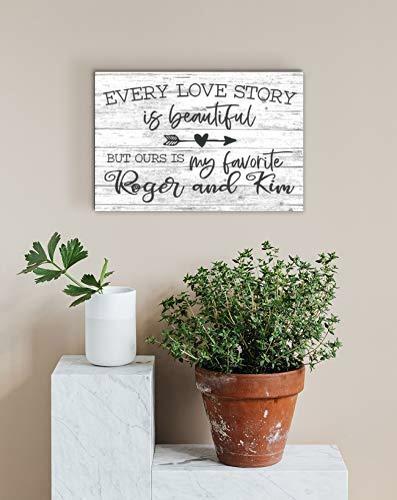 Custom Anniversary Gift Every Love Story Is Beautiful But Ours Is My Favorite - Picture 2 of 3