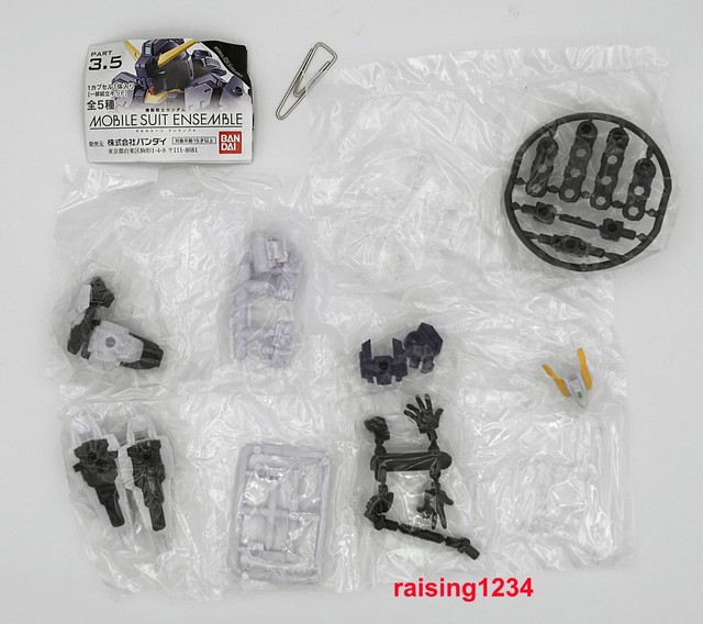 Bandai Mobile Suit Gundam Ensemble 3.5 Gashapon Figure Set of 5 ZETA Tr-1 Acguy for sale online