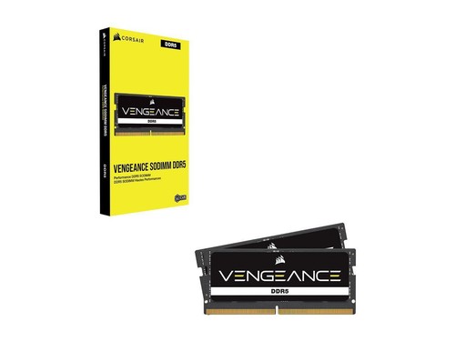 CORSAIR Vengeance 96GB (2 x 48GB) 262-Pin DDR5 SO-DIMM DDR5 4800 (PC4 38400) Lap - Picture 2 of 4