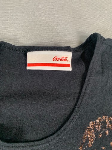 Vintage Coca-Cola Las Vegas T-Shirt XL Black Gold USA Made Retro Graphic Tee - Picture 5 of 9