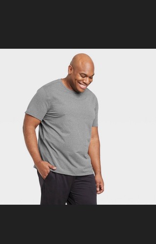 Men's Short Sleeve Performance T-Shirt - All In Motion™ Gray Heather M - 第 5/12 張圖片