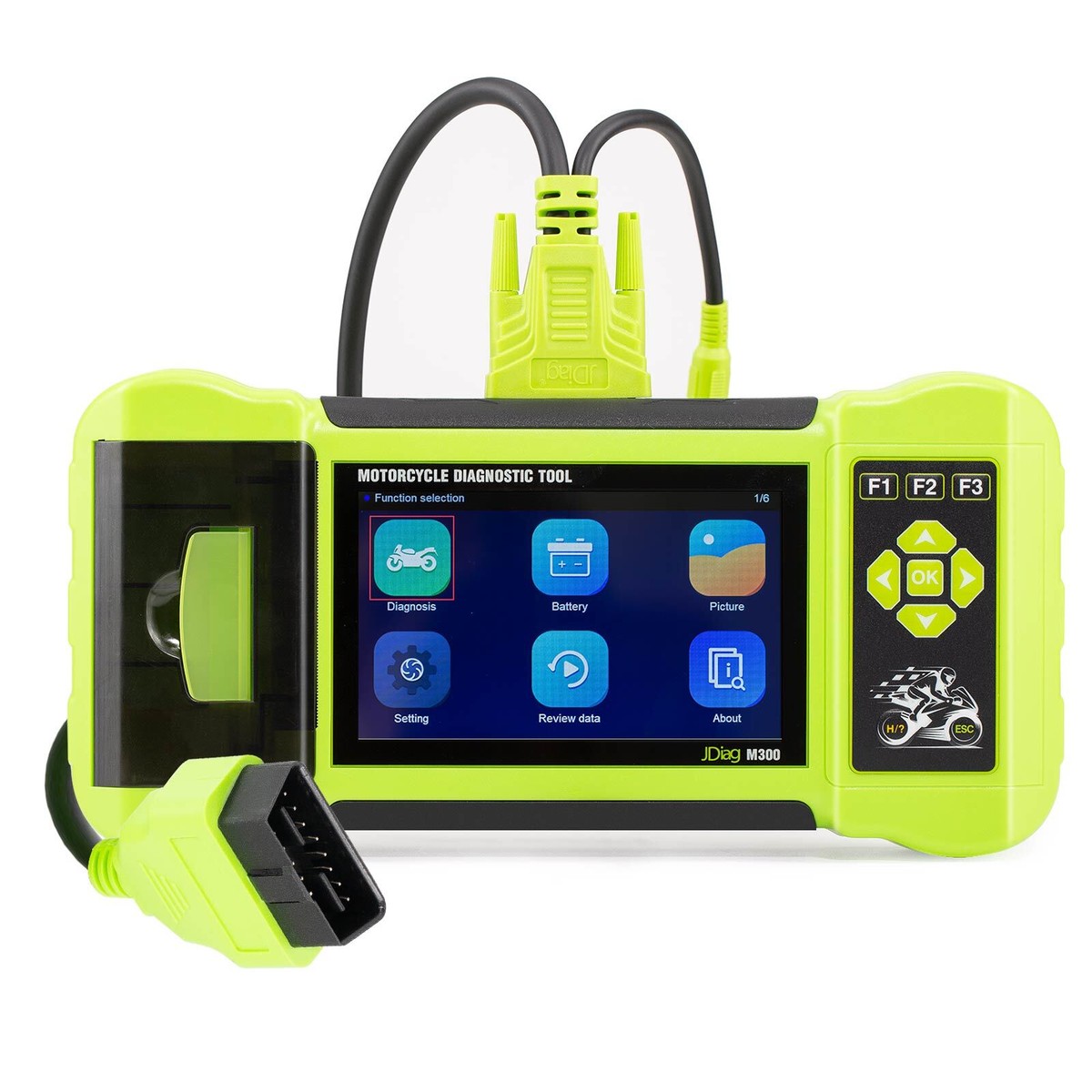 JDiag M300 Motorcycle Diagnostic Full Version OBD2 Scanner Moto