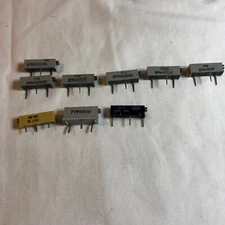 Trimmers, Lot of 9, Multi-Turn HelitrimTrimmers; 89WR 100K (2), 89WR 25K, 77PR