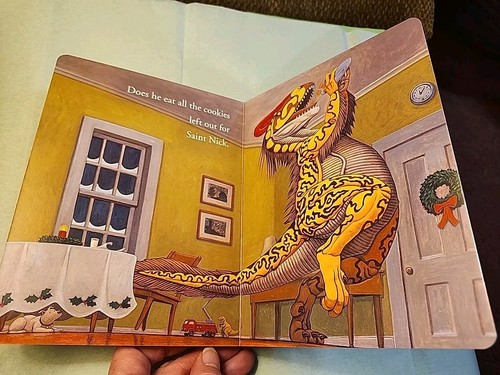 How Do Dinosaurs Say Merry Christmas by Jane Yolen & Mark Teague Hardback Book - Imagen 3 de 3