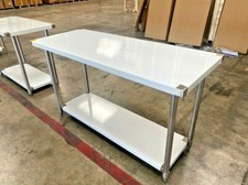 NEW 60 x 24 x 34 All Stainless Steel Prep Table Commercial Kitchen Equipment NSF