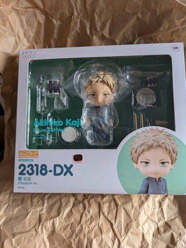 Nendoroid 2318-DX Akihiko Kaji Drum Set Version Given Hiiragi mix from Japan - Picture 1 of 2
