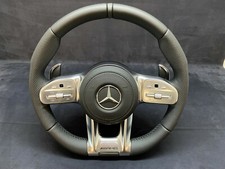 OEM Mercedes Benz W205 W213 W253 W222 W167 Lenkrad Paddel Leder AMG OEM Mercedes Benz W205 W213 W253 W222 W167 Lenkrad Paddel Leder AMG