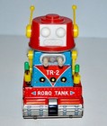 Vintage 1960s Japan Tin Robotank Robot B/O Space Toy