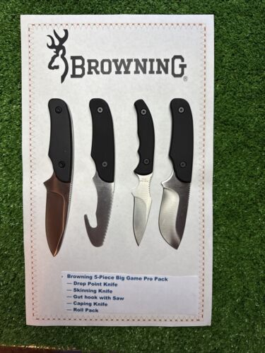 #1005 Black Browning 5 Piece Roll Pack - Picture 2 of 5