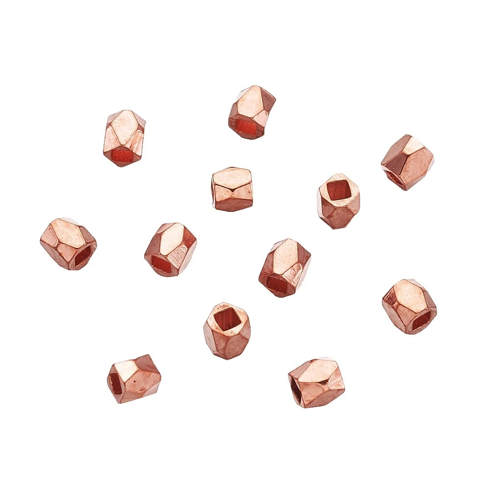 Aleación de Metal Cuentas Para hacer Joyas facetadas