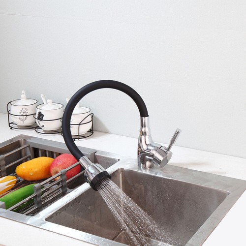 Grifo pulverizador grifo mezclador de cocina giratorio de resorte de cocina grifo mezclador flexible - Imagen 4 de 12