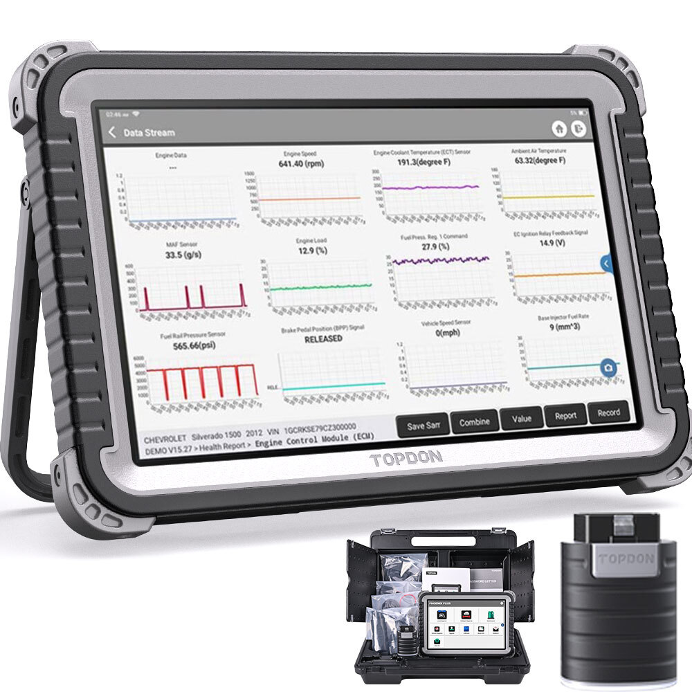 2025 TOPDON Phoenix Plus Key Programming Tool Full System OBD 