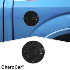Fuel Filler Door Gas Tank Door Cap Cover Trim For Ford F150 2004-08 Accessories