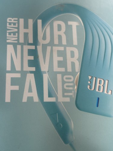 JBL HARMAN ENDURANCE SPRINT TEAL Wireless Sport Headphones Bluetooth NEW SEALED - Picture 2 of 9