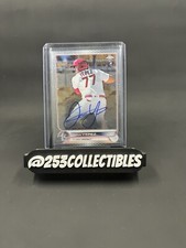 2022 Topps Chrome Juan Yepez Rookie RC On Card Auto Autograph #RA-JY Cardinals