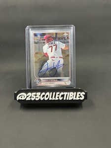 2022 Topps Chrome Juan Yepez Rookie RC On Card Auto Autograph #RA-JY Cardinals