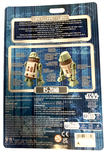 Disney Parks 2024 Star Wars R5-ZOMB Halloween Zombie Droid Factory Figure - Picture 5 of 5