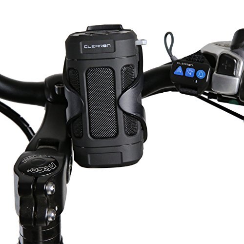 Portable Bluetooth 5.0 Speaker Wireless Waterproof Speaker with Bike Black - Picture 2 of 8