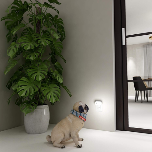 Motion Sensor Night Light Plug In, LED Nightlight Super Bright 1-120LM Smart Col - Picture 9 of 9