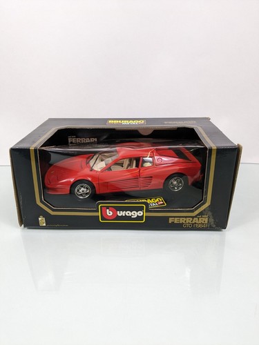 Burago - Ferrari GTO 1962 rojo - escala 1:18 #3011 - nuevo en caja - Imagen 2 de 16