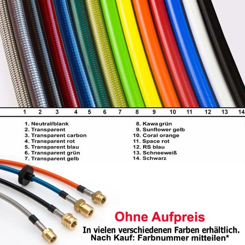 Mangueras de freno Stahlflex para Daihatsu Charade (L500,L501) 0.8 (1995-1998) - Imagen 3 de 4
