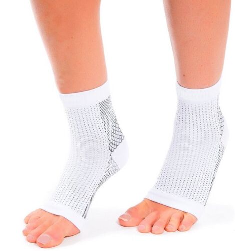 Graduated Compression Socks, Ankle Sleeve, Gel Lined Sock, Toe Alignment Socks - Picture 16 of 26