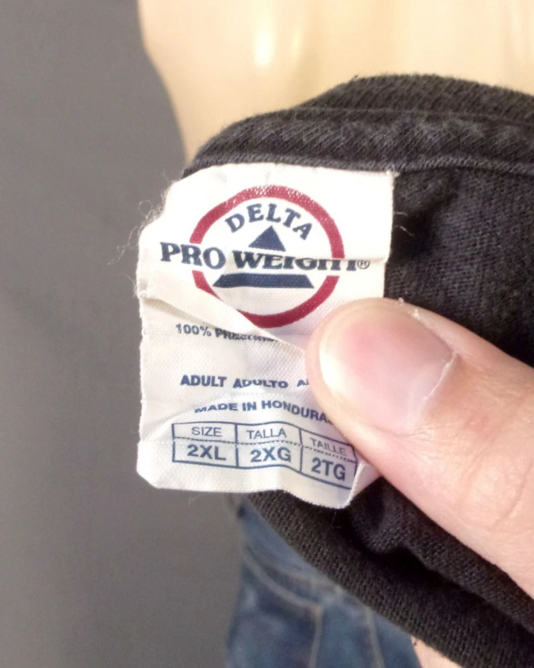 Camiseta vintage años 90 Y2K Popeye Cycle Club Biker Lightning American Thunder 2XL Foto 4 de 4