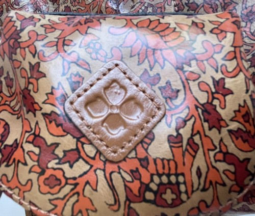 Patricia Nash SABINA Cuero Bandolera Cordón Bolso Bolsa ~ Boho India NUEVO - Imagen 18 de 20
