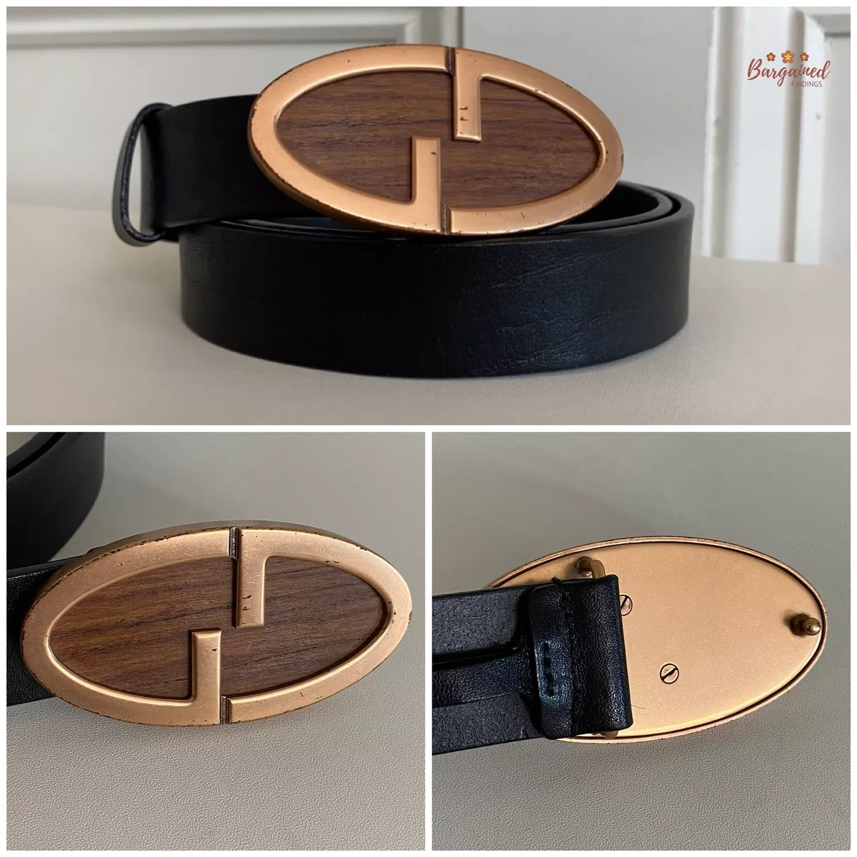 Vintage gucci clearance belt