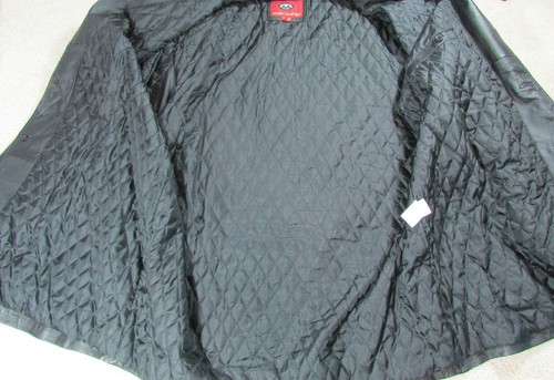 Men's Marc Mattis Black Leather Jacket Sz XL - Picture 5 of 10
