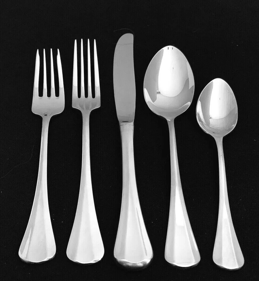 International Lyon Frontenac Stainless Steel Flatware Set - Glossy Finish - Free Shipping 3 thumbnail image