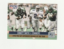 1991 Pro Set Emmitt Smith #1 Dallas Cowboys
