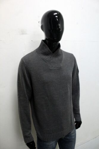 GUESS Men's Sweater Size XL Winter Pullover Gray - Picture 6 of 12