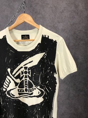 Camiseta de diseñador de arte Vivienne Westwood Anglomania - Imagen 2 de 7