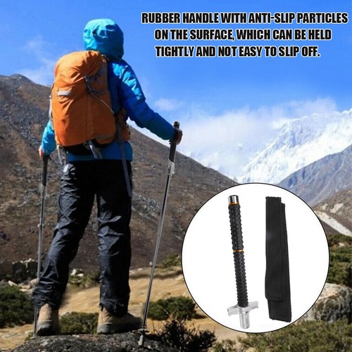 37 Zoll Teleskopstange Teleskopstöcke Telescopic Rod Einstellbar Wanderstock DE - Bild 3 von 15
