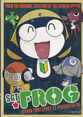 Sgt. Frog Staffel 3 Teil 2 Episoden 66-78 DVD 2-Disc Set 2011