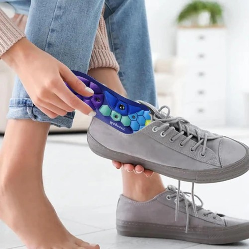 Magnetfeldtherapie Massage Einlegesohlen Fußakupressur verbesserte magnetische Einlegesohle Punkt - Bild 22 von 26