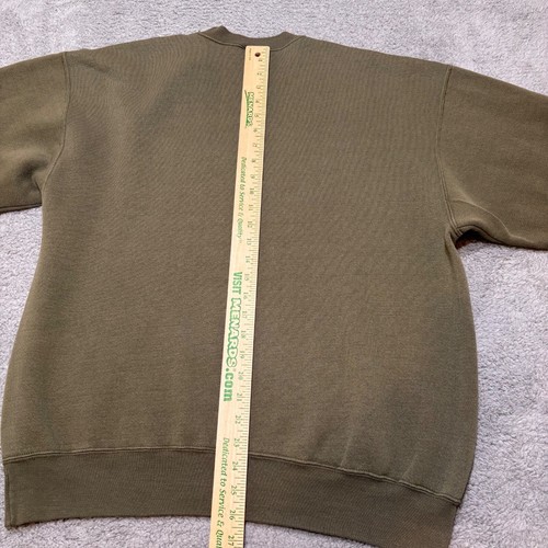 90'S USMC US Marine Corps Printed Sweatshirt Trainer Made in USA Adult Large - Picture 5 of 7