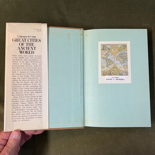 L. Sprague De Camp Great Cities Of The Ancient World 1st Edition 1st Printing - Picture 2 of 9