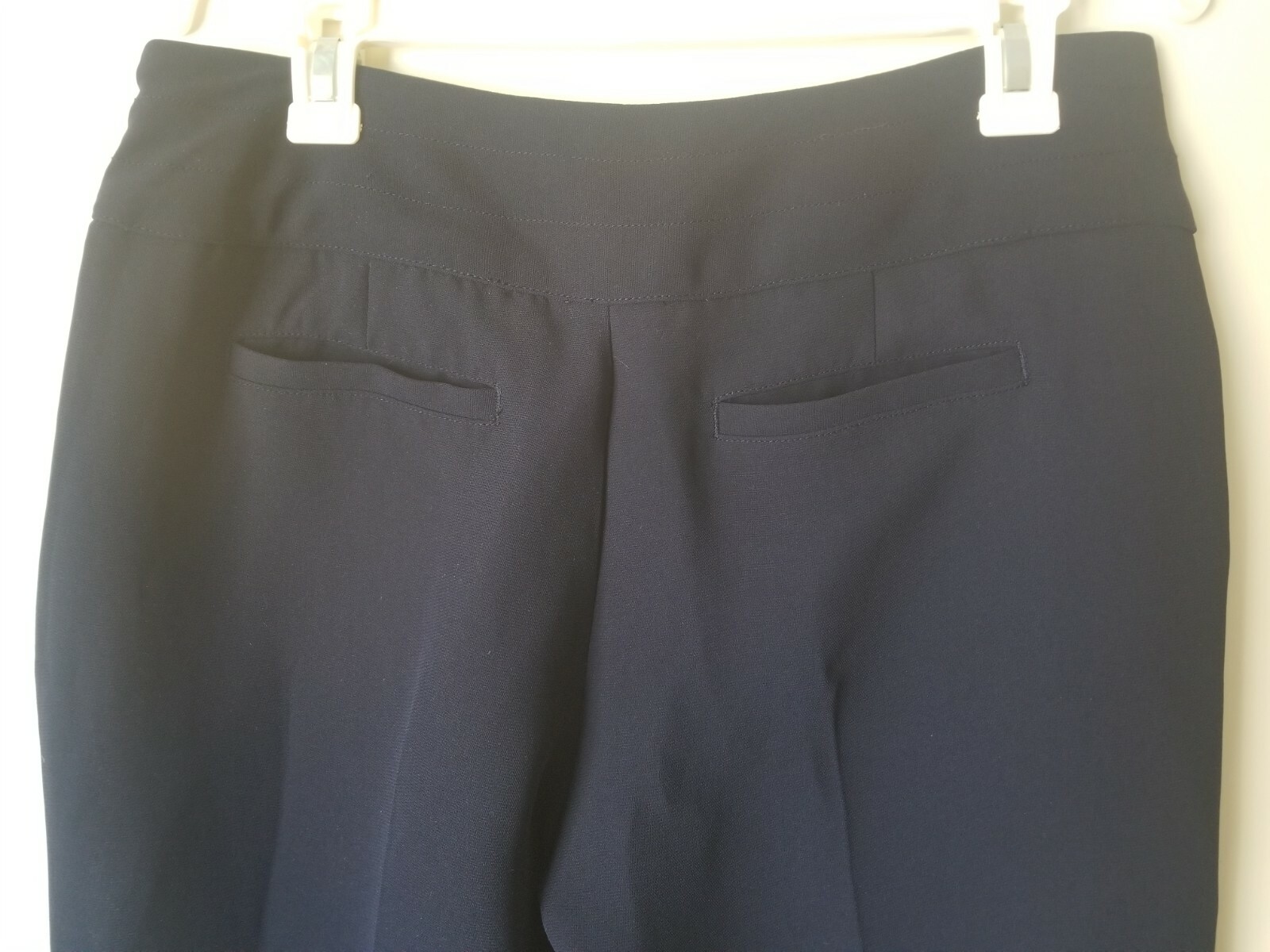 CAbi Basic Solid Dark Navy Blue Wide Leg Side Zip… - image 8