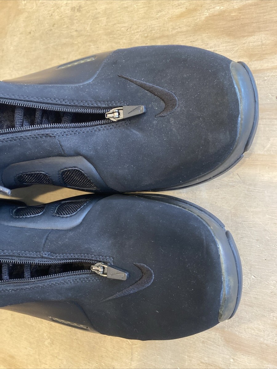 1500 RARE 2009 Nike Air Flightposite 2 LE Black Black 386160 002 Men s Size 14 eBay