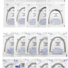 Dental Orthodontic Arch Wire Niti Super Elastic Round/Rectangular Ovoid Oval