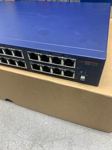 NEW IN BOX NETGEAR DUAL SPEED STACKABLE HUB DS524 - Picture 7 of 9