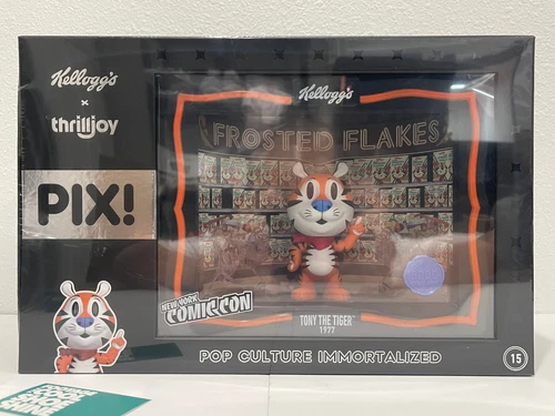 THRILLJOY PIX! x KELLOGG'S TONY THE TIGER 1977 POP CULTURE VINYL FIGURE NYCC #15