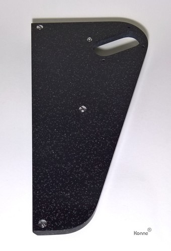 Thorens TD 124 / II Tonearm Board Panel Base Corian with SME Cut Tonarmbrett - Picture 2 of 2