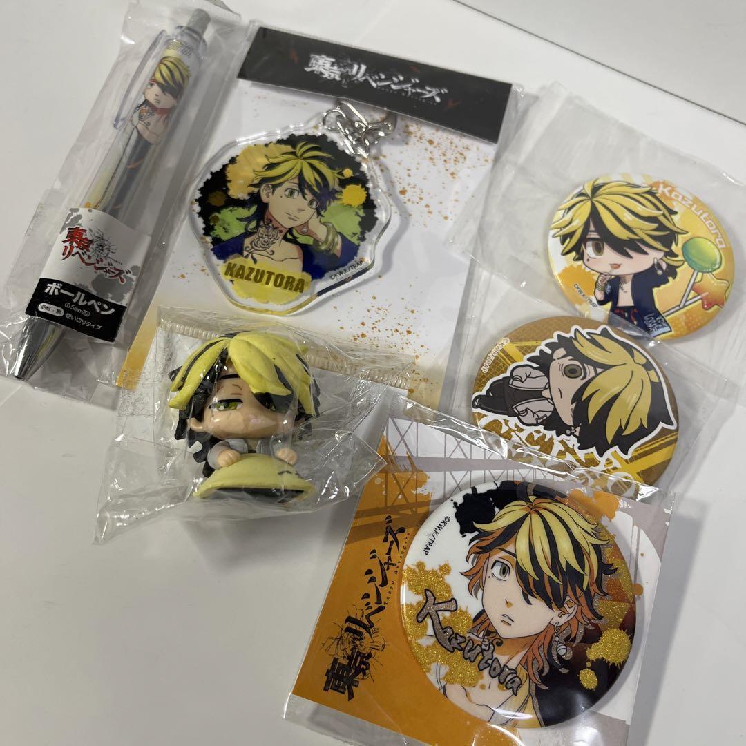 Tokyo Revengers Ballpoint Pen Ackey Figure Can Badge Limited