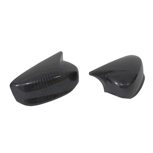 Carbon Fiber Ox Horn Rearview Side Mirror Cover Cap For Honda Accord 2008-2016 - Foto 3 di 5