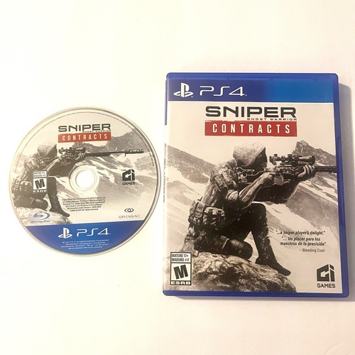 PlayStation 4 - Sniper Ghost Warrior Contracts *COMPLETE* PS4