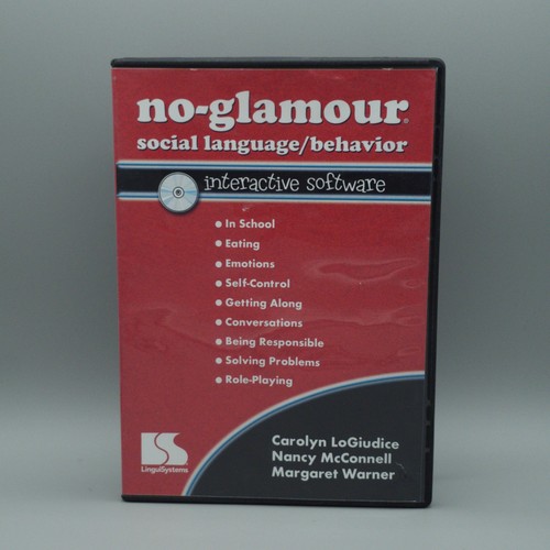 No-Glamour Social Language Behavior Interactive CD-ROM Ages 5-11 Discontinued - Picture 1 of 6